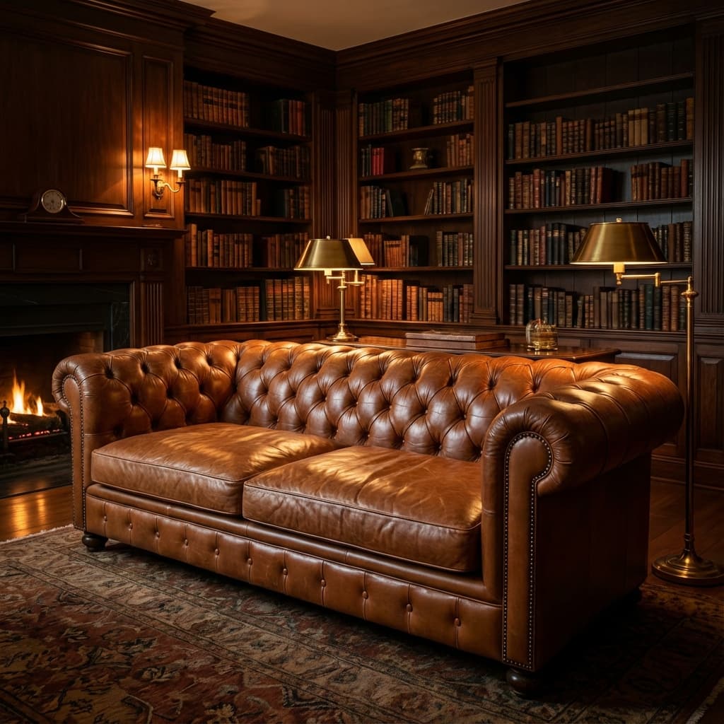 Restauración Sofá Chesterfield